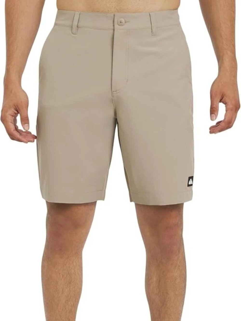 Quiksilver Men's Hybrid Shorts Zip Pocket Tan Inseam: 9" Size: 38, NWT